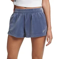 Spodenki damskie - Szorty z weluru z logo damskie Superdry - miniaturka - grafika 1