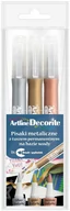Przybory szkolne - Artline Marker Decorite z pędzelkiem 3szt ARTLINE - miniaturka - grafika 1