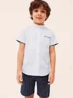 Spodenki damskie - Mayoral Komplet koszula i szorty materiałowe 3240 Kolorowy Regular Fit - miniaturka - grafika 1