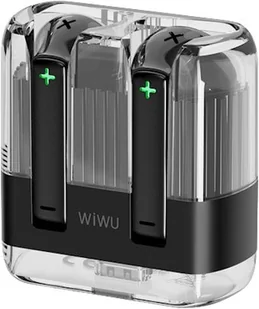 WIWU T21 TWS Czarny - Słuchawki - miniaturka - grafika 1
