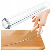 Podkładki na biurko - PODKŁADKA NA BIURKO STÓŁ BLAT MATA OCHRONNA 120x60 cm miękkie szkło - miniaturka - grafika 1