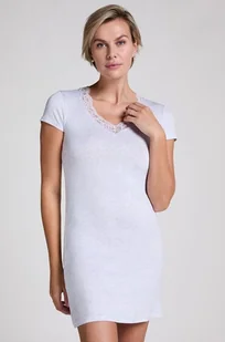 Hunkemöller Koszula nocna Jersey Szary - Bielizna nocna - miniaturka - grafika 1