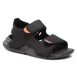 Buty dla chłopców - Adidas Sandały Swim Sandal C FY8936 Cblack/Cblack/Ftwwht - grafika 1
