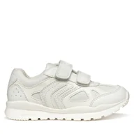 Buty dla chłopców - Sneakersy Geox J Pavel J5515A 0BUCE C1000 D Biały - miniaturka - grafika 1
