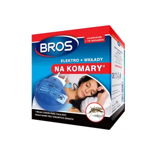 Bros Elektof+Wkład Na Komary 10Szt - Preparaty na chwasty i szkodniki - miniaturka - grafika 1