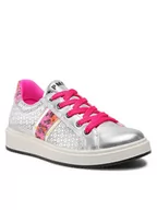 Buty dla dziewczynek - Primigi Sneakersy 1867111 D Srebrny - miniaturka - grafika 1