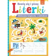 Baśnie, bajki, legendy - Bawię się i piszę LITERKI Edukacyjna książeczka Nowa - miniaturka - grafika 1