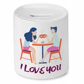 Skarbonki - Skarbonka Dla Adama na Urodziny Imieniny Prezent z Nadrukiem ze Zdjęciem + Opakowanie na prezent (wzór 02) - miniaturka - grafika 1