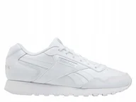 Buty sportowe męskie - Buty męskie Reebok Glide białe skóra 100010027 40.5 - miniaturka - grafika 1