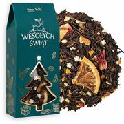 Herbata - Herbata czarna świąteczna w pudełku ZIMOWA MAGIA cukrowe płatki śniegu 60g - miniaturka - grafika 1