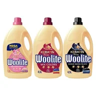 Środki do prania - Płyn do prania WOOLITE Keratin Therapy 2 x 4500 ml yn do prania WOOLITE Keratin Therapy Czarny 4500 ml - miniaturka - grafika 1