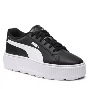 Puma Sneakersy Karmen L 384615 03 Black White - Sneakersy damskie - miniaturka - grafika 1