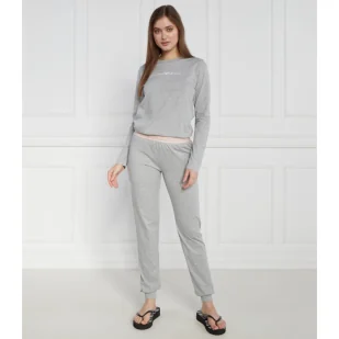 Emporio Armani Piżama | Regular Fit - Piżamy damskie - miniaturka - grafika 1