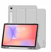Etui do tabletów - Supcase Etui Tech-Protect SmartCase Pen do Samsung Galaxy Tab S9 11.0 / S9 FE / S10 FE / S10 Lite 10.9 X710 / X716b / X510 / X516b / X520 / X526 / X400 / X406b Grey THP4712 - miniaturka - grafika 1