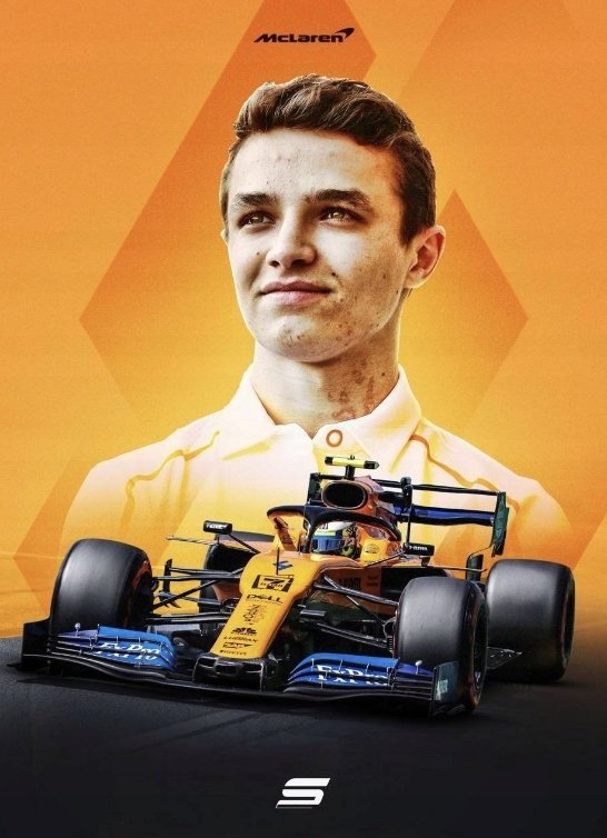 PUZZLE Lando Norris Formuła 1 Bolid Auto F1 + IMIĘ Pudełko 120 el.