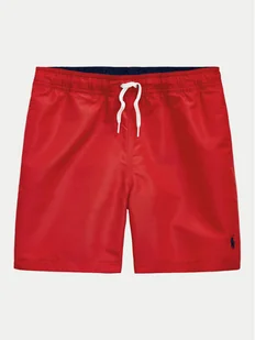 Polo Ralph Lauren Szorty kąpielowe 323957810001 Czerwony Regular Fit - Kąpielówki dla chłopców - miniaturka - grafika 1