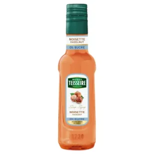 Teisseire Syrop barmański Orzech laskowy zero cukru 250 ml - Syropy i koncentraty owocowe - miniaturka - grafika 1