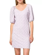 Sukienki - VERO MODA Sukienka damska, Lavender Fog/Aop:white Flower, M - miniaturka - grafika 1