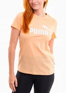 Koszulki i topy damskie - PUMA koszulka t-shirt damska sportowa bawełniana ESS Logo Tee roz. S - miniaturka - grafika 1