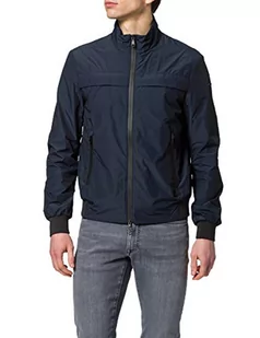 Geox Męska kurtka M Deiven Bomber - Micro Check Jacket - Kurtki męskie - miniaturka - grafika 1