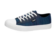 Trampki damskie - Granatowe tenisówki buty damskie Vices Ka12-13 - miniaturka - grafika 1
