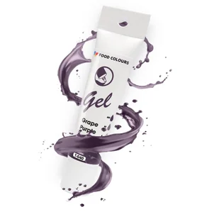 Food Colours żel tubka Grape Purple Winogrono 30g - Dodatki do ciast w proszku - miniaturka - grafika 1