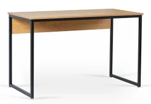 Elior Minimalistyczne biurko do pracy dąb złoty T6-S57 - Biurka Elior Minimalistyczne biurko do pracy dąb złoty T6-S57 - Biurka - miniaturka - grafika 1