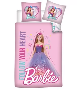 POŚCIEL dziecięca BARBIE 100x135 cm niemowlęca - Pościel dla dzieci - miniaturka - grafika 1