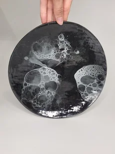 Talerz/patera ceramiczna - UNIKAT - Tace i patery - miniaturka - grafika 1