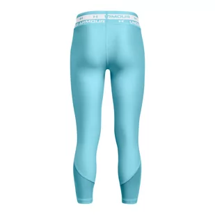 Legginsy dziewczęce Under Armour HG Armour Crop - Spodnie i spodenki dla dziewczynek - miniaturka - grafika 2