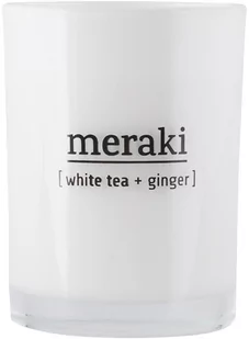 Meraki Meraki - Świeca zapachowa White Tea & Ginger Meraki - Świeca zapachowa White Tea & Ginger - Świece - miniaturka - grafika 1