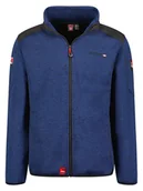 Odzież trekkingowa męska - ANAPURNA Kurtka polarowa "Turbine" w kolorze granatowym - miniaturka - grafika 1