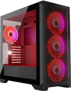 Obudowa Modecom Volcano Expanse S APEX ARGB MIDI ATX bez zasilacza Czarna - Obudowy komputerowe - miniaturka - grafika 1
