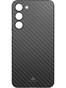 Black Rock - Cienkie etui z włókna węglowego pasuje do Samsung Galaxy S23 Plus 5G I etui na telefon komórkowy, ultra cienkie, Fiber Cover (Flex Carbon Black) - Etui i futerały do telefonów - miniaturka - grafika 1