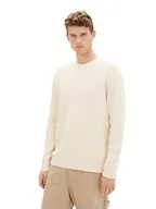 Swetry męskie - TOM TAILOR sweter męski, 18592 – Vintage Beige, XL - miniaturka - grafika 1