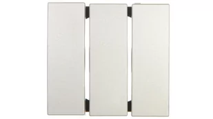 Berker Kwadrat/B3/B7 alu klawisz potrójny B_16651404 - Inne akcesoria elektryczne - miniaturka - grafika 1