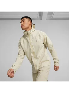 Puma Kurtka funkcyjna "Seasons Stormcell" w kolorze beżowym - Kurtki i kamizelki sportowe męskie - miniaturka - grafika 1
