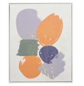 Ramki na zdjęcia - Obraz w białej ramie SOLARA motyw okręgów, 40 x 70 cm - miniaturka - grafika 1