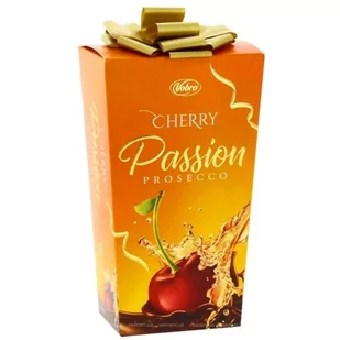 Vobro - Cherry passion sparkling wine bombonierka - Bombonierki i czekoladki - miniaturka - grafika 1