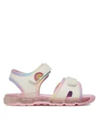 Buty dla dziewczynek - Nelli Blu Sandały CM230525-21 Żółty - miniaturka - grafika 1
