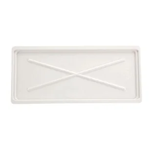 Tacka do suszarki biała szeroka utwardzana 50 x 22,5 cm - Suszarki do naczyń - miniaturka - grafika 1