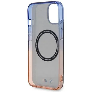 Etui BMW BMHMP14SHTGE iPhone 14 6.1" szary/grey hardcase Gradient Bumper MagSafe - Etui i futerały do telefonów - miniaturka - grafika 7