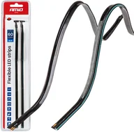 Żarówki samochodowe - Paski led do samochodu boczne niebieskie 2x30cm 12v amio-04578 - miniaturka - grafika 1