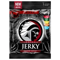 Zdrowa żywność - Mięso suszone Indiana Jerky Wołowina 25g - miniaturka - grafika 1
