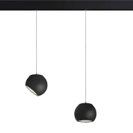 Lampy pozostałe - OXYLED Lampa do szyn magnetycznych GLOBE 12W 3000K DALI czarna 897041 OXYLED 897041 - miniaturka - grafika 1