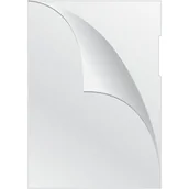 Koszulki na dokumenty - Q-Connect Obwoluta typu L, PP, A4, groszkowa, transparentna KF00310 - miniaturka - grafika 1