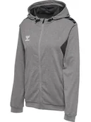 Bluzy damskie - Bluza damska sportowa Hummel Authentic Poly Zip Hoodie Woman r. XS - miniaturka - grafika 1