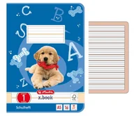 Zeszyty szkolne - Herlitz Zeszyt, A5, 16 kartek, 1 linia do nauki, - miniaturka - grafika 1