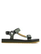 Sandały męskie - Columbia Sandały Breaksider Sandal BM0486 Zielony - miniaturka - grafika 1