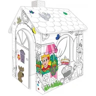 Zabawki kreatywne - Mochtoys 10721 DOMEK DO KOLOROWANIA - miniaturka - grafika 1
